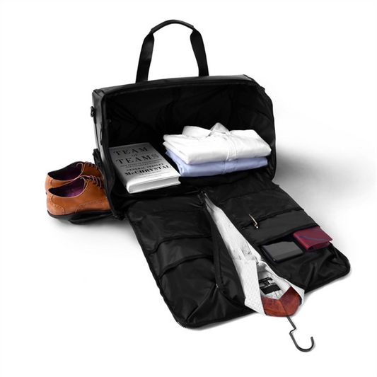 FAIRMOUNT Travel Garment Bag With Shoe Compartment