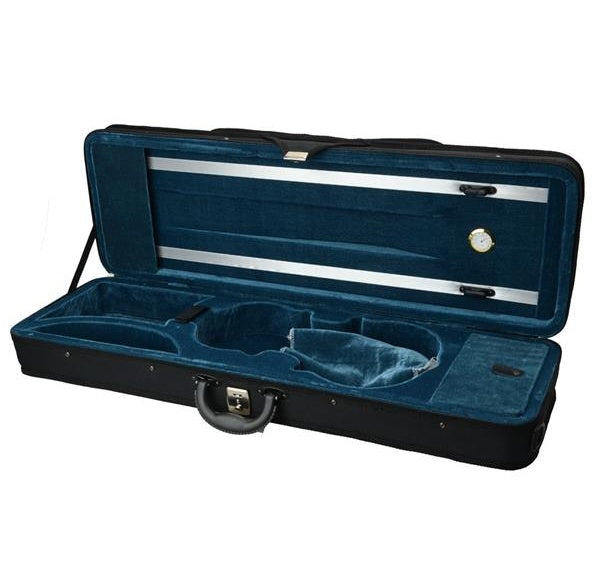 Chevalier de Saint-Georges Black Square Violin Case With Thermometer And Buckle