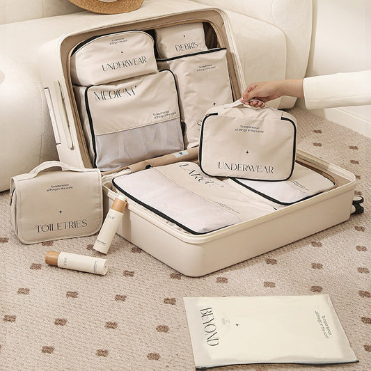 BLP Ultimate Labeled Travel Packing Bags Sets