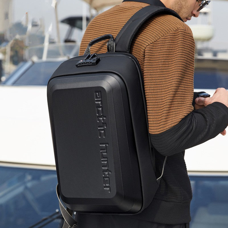 ARCTIC HUNTER Hard Shell Men's Anti-theft BACKPACK