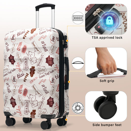 Transcends 970 - 28" Expandable Hard Shell Suitcase