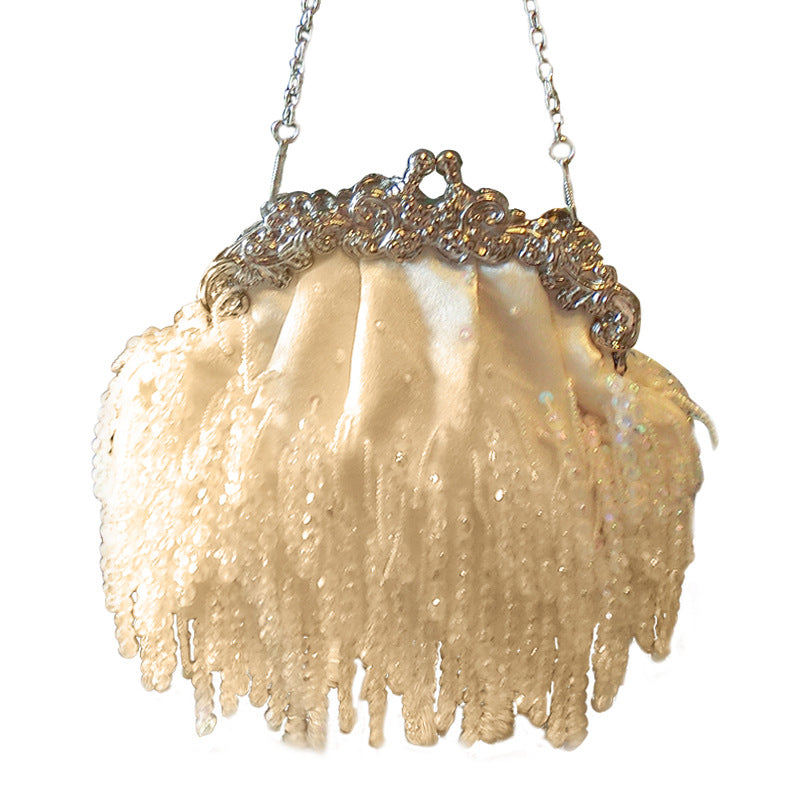 Beaded Embroidered Bridal Bag