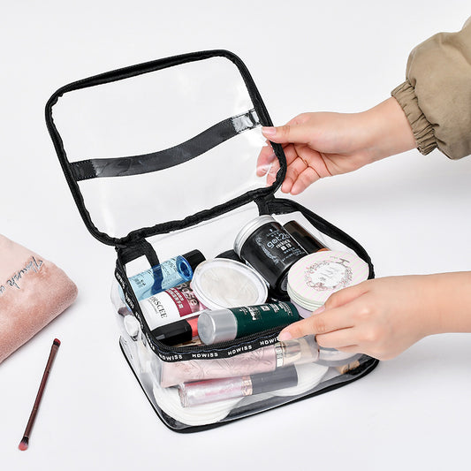 Clear Toiletry Bag Waterproof Transparent Storage, TSA Approved