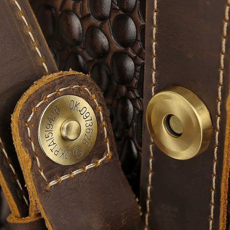 Exceptional Bijoux Genuine Leather Pattern Bag