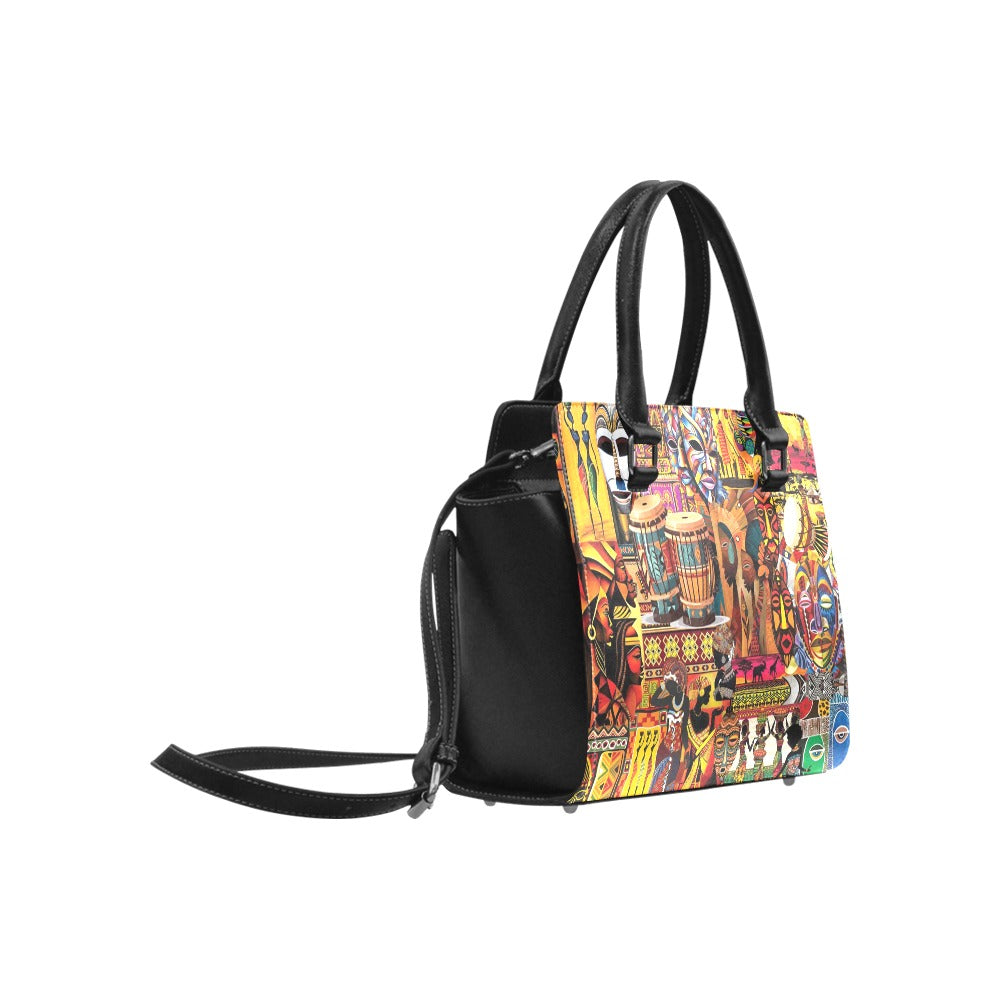 African Pattern Shoulder Bag