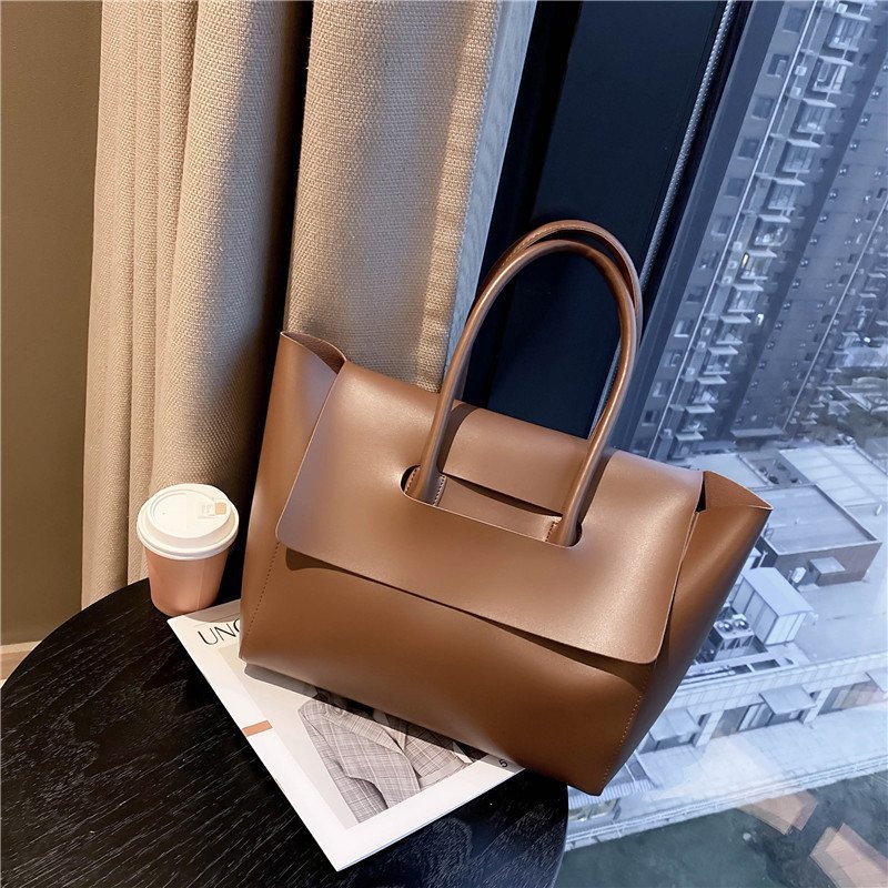 BOSS LADY Shoulder Bag -Tote Bags Solid Color Famous Brand High Quality Bag