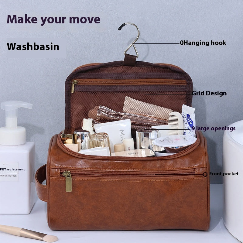 Portable Large Capacity Waterproof Toiletry Bag