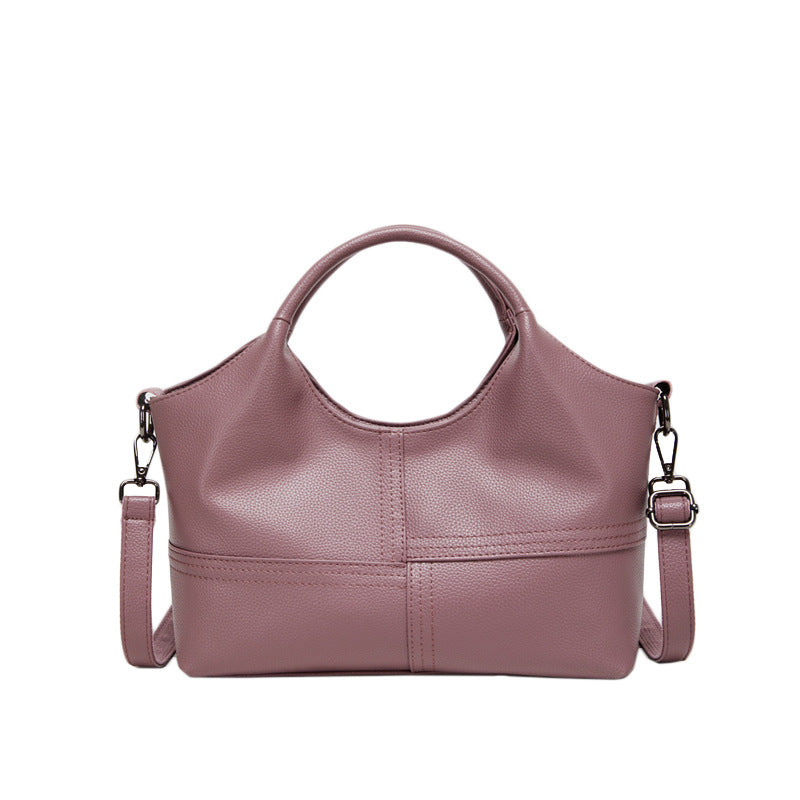 FIGLIA DELLA MADRE Large Capacity Advanced Texture Handbags