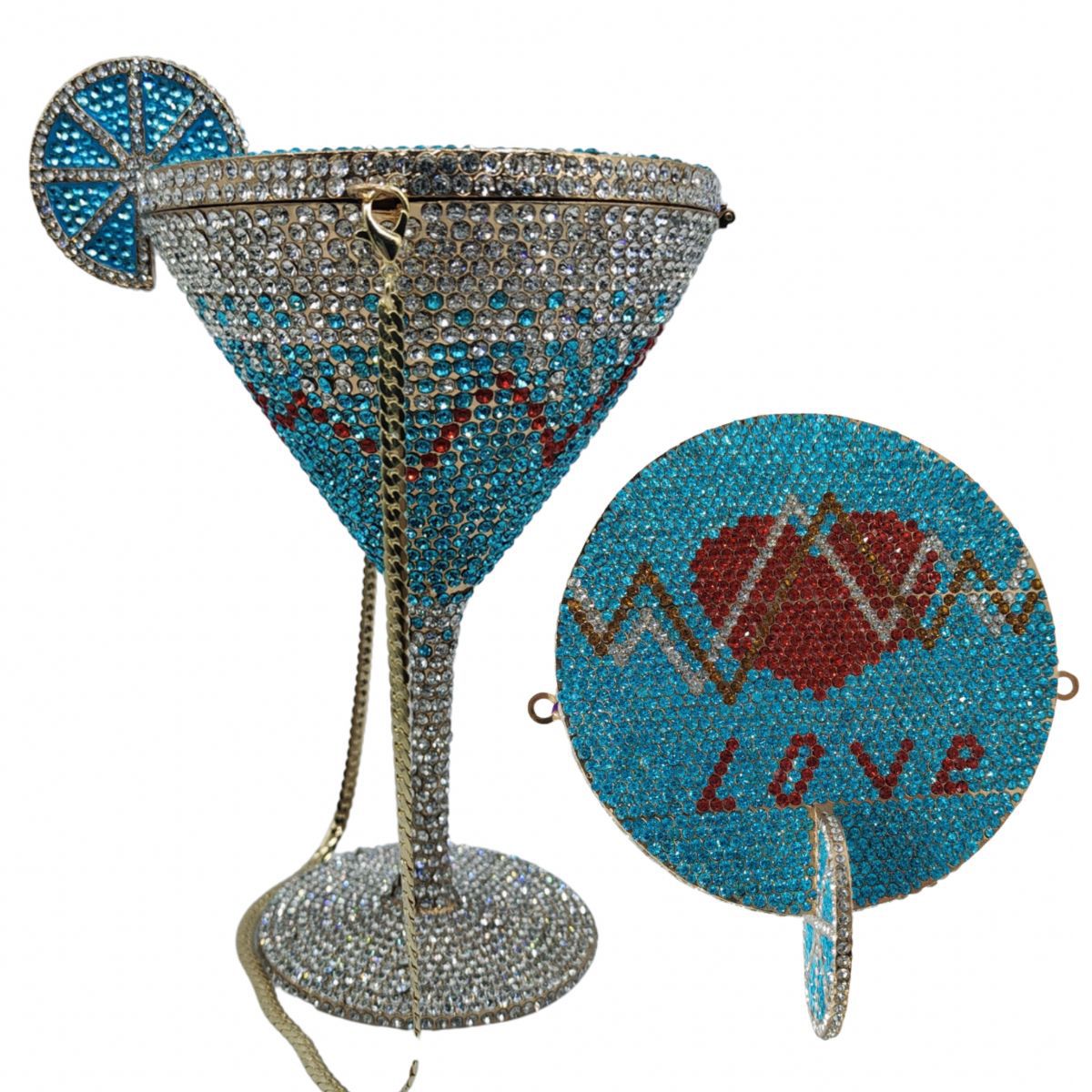 Cocktail Goblet Dinner Bag