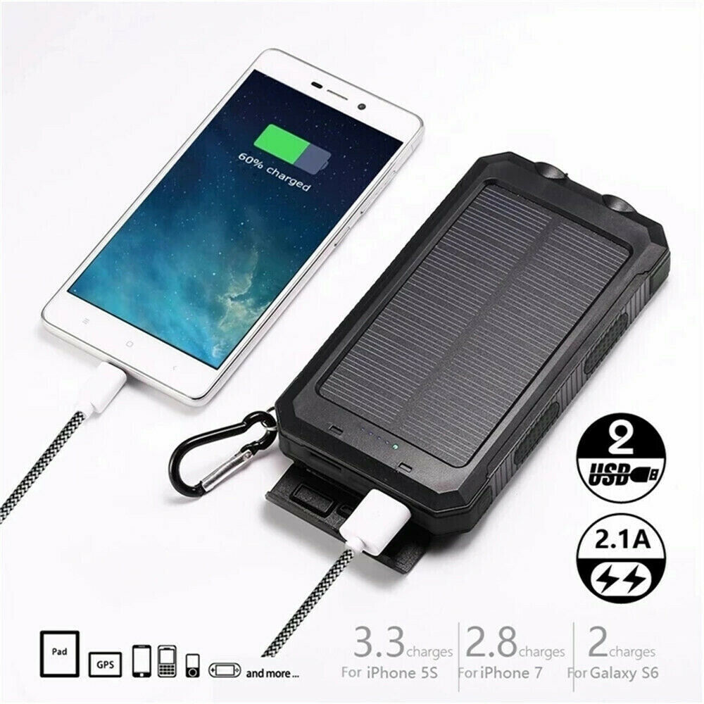 10000000mAh Solar Power Bank
