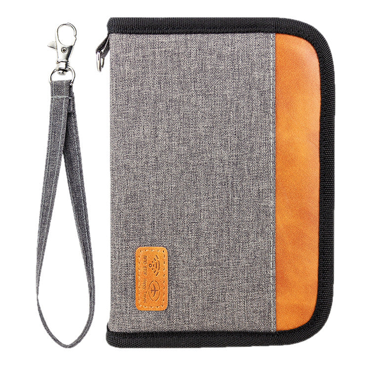 RFID Passport Holder Multi-functional Anti-theft Swiping