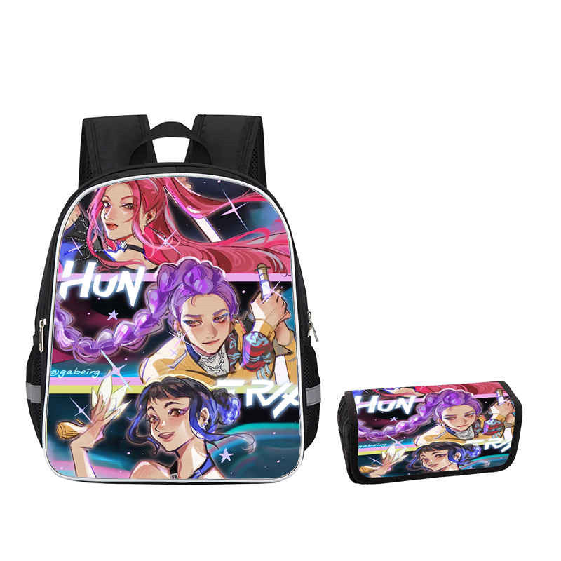 DEMON HUNTER KPOP School Backpack