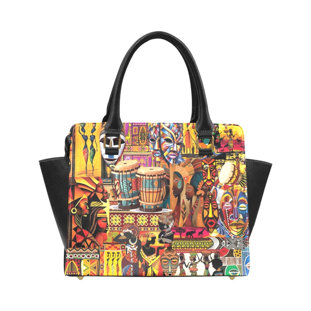African Pattern Shoulder Bag
