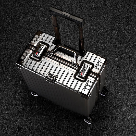 BLP Horizontal Square Aluminum Frame 18" 20" Carry-On Luggage