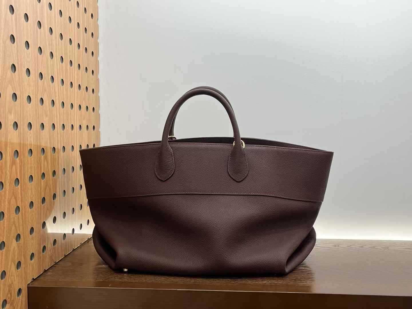 GIOVANNI Simple GENUINE LEATHER Tote BAG