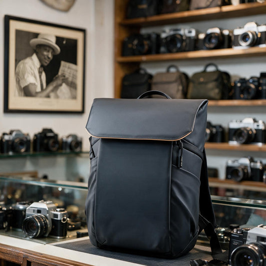 James Van Der Zee Men's Travel Photographers Camera Backpack
