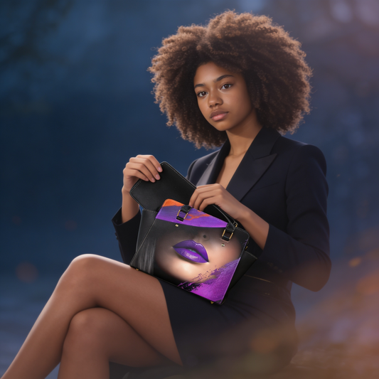 Lavender Shoulder Bag